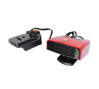 VNSMM Chauffage Diesel Voiture Électrique 600 W, Noir/Rouge, Refroidissement Rapide, Ventilateur De Chauffage, Désembuage, Dégivreur Rapide, Compatible avec Makita 18 V Tuyau à air Chaud(Red)