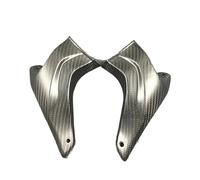 VNSMM De Refroidissement Tuyau Brake Caliper Air Duct Refroidisseur de Disque de Frein en Fibre de Carbone pour Moto, Compatible avec Ducati V4 et Kawasaki H2 S1000RR MT09(Twill Matte)