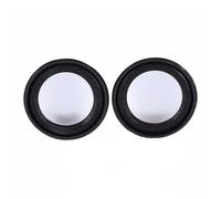 VNSMM Enceintes de Voiture Tweeter Haut-Parleur Lot de 2 Haut-parleurs 4 ohms 3 W 40 mm, Caisson de Basses Audio Portable, Gamme complète, magnétique, Accessoires pour boîte stéréo DIY
