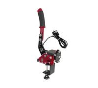 VNSMM frein à main Jeu de course, frein à main USB, carte SIM et support de fixation pour PS4/PS5, pour PC Logitech G29, tous les volants disponibles frein de stationnement(Red)