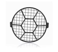 VNSMM Housse de protection pour phare Protection de phare de moto 7 pouces, grille de protection en métal pour lampe de moto Housse de Protection de Lampe(D)