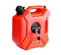VNSMM Jerrican Essence Bidon Essence Réservoir de Carburant Rouge 5/10l, bidons d'essence, barils de gaz, récipient d'eau de Rechange avec Bec(5L)