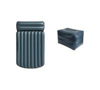 VNSMM Matelas Voiture Lit de Voyage pour Voiture, siège Avant, canapé Gonflable, siège arrière Automobile, Coussin d'extérieur, Coussin de Couchage Lit de Voiture(Z826 with Z4)