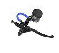 VNSMM Moto De Levier Paire d'embrayage Pompe de Frein Avant Universelle pour Moto, 22 mm, Assemblage Droit/Gauche, Levier de Frein réglable, Grande coupelle, Compatible avec LC150(Right)