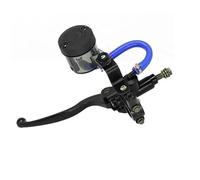 VNSMM Moto De Levier Paire d'embrayage Pompe de Frein Avant Universelle pour Moto, 22 mm, Assemblage Droit/Gauche, Levier de Frein réglable, Grande coupelle, Compatible avec LC150(Left)