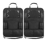 VNUNMALC Organiseurs Voiture pour Seat Alhambra 2010-2024, 2Pcs Sac Rangement Sièges Auto, Accessoire Protège-siège Arrière Multifonction pour Bouteilles Jouets Livres