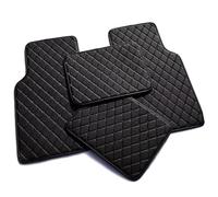 VNUNMALC Tapis Sol Cuir Voiture pour Mini Aceman E SE (Seit 2024), 4 pièces Antidérapants Imperméables Tout Temps Interieur Moquettes, sur Mesure Avant Arrière Accessoires,A/Black