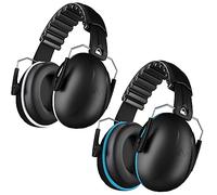 VNUUUXO MelonArt Casque anti-bruit SNR 35 dB pour prise de vue, protection auditive pour adulte, r閐uction du bruit pour l'autisme, Bleu et blanc.
