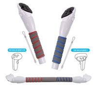 VNUUUXO veoyya Handle Attachments for Oculus Quest 2 Controller Accessories, Long Arms Grips for Meta Quest 2 Beat Saber Golf Club Baseball, Enhance Game Experience for VR