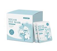 Vnvfd Lot de 20 masques à vapeur pour les yeux secs - Compresse chaude auto-chauffante (non parfumée) - Éligible à la FSA à la thérapie par chaleur humide jetable pour soulager les orgelets, la