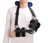 VNVFJKLO attelle de coude, Attelle stabilisatrice avec Sangle, attelle de coude Post-opératoire réglable, Soutien récupération après Une blessure au Bras, Convient à Tous, Unisexe, Gauche(Right)