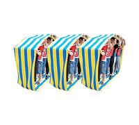 VNVFJKLO Matériel pour activités de cohésion d'équipe, Jeu de Team Building, kit Jeu Plein air, Tissu Oxford résistant à l'usure, 3 pièces(Adults8)