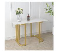 VNVFJKLO Pieds de Meubles en métal, Ensemble de 2, for Bureau, Table à Manger et Basse, d'ordinateur, établi, réunion(Gold,72x80cm)