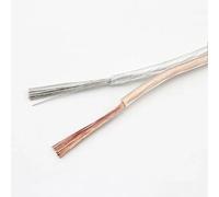 VNYRVZA Câble d'extension de Barre Lumineuse LED en PVC isolé en cuivre étamé à 2 Broches UL2468, 16/18/20/22/24/26/28/30, spécification AWG 5m/10m/20m(Gold-Sliver,20 Meters_26AWG)