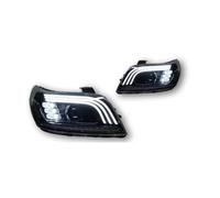VOALVT Feux Avants Voiture Pour Chevrolet Pour Aveo 2006-2010 Convient Pour La Mise À Niveau Du Bloc Optique Avant LED Incluant Phares Et Clignotants Phare Avant