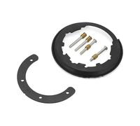 VOALVT Moto Sac pour Ducati pour Multistrada 950 1200 pour 1260S V2 V4 Accessoires De Moto Sacs Multifonctions Sac De Réservoir De Carburant Bagages(Only Adapter Plate)
