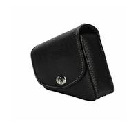 VOALVT Moto Sac pour Sportster pour XL883 1200 Sacoche Latérale Cuir PU pour Moto Sacoche Latérale Gauche/Droite Noire Accessoires(Left)