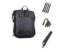 VOALVT Moto Sac Sac Étanche Universel pour Pare-Chocs De Moto Barre Anti-Collision Sac De Rangement pour Outils(1 PCS 10L Black B)