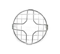 VOALVT Motorcycle Grille Phare Pour CG125 Pour GN125 Moto Phare Protecteur Garde 6.5inch Lampe Lampe De Lumière Métal Couverture Mesh Grill Masque(Army green)