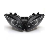 VOALVT Phare Avant Moto Pour YZFR1 2002-2003 Phare De Moto Projecteur HID, Haut/bas Yeux Blancs Et Rouges À LED