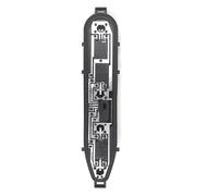 VOALVT Support Lampe Feu Arrière Pour Citroen Pour Berlingo Mk2 03/2012-2018 Modèles À Portes Arrière Verticales Support D'ampoule Feu Sans Ampoule Platine Feu Arriere