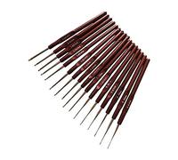 VOANZO 16 pcs Crochet Crochet Ensemble Kit Points De Couture DIY En Aluminium Outil De Couture Portable À La Main Chandail Fil Accessoires Tissage Artisanat Poignée Aiguilles À Tricoter