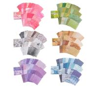 VOANZO 600 Feuilles de Papier de Scrapbooking Vintage, Fournitures de journaling à Faire soi-même, Papier Artisanal décoratif, Papeterie esthétique, Papier de Scrapbooking pour Bullet Journal Junk