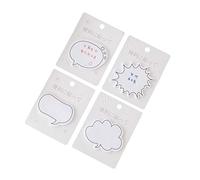 VOANZO 8 pcs/ensemble Boîte de Dialogue Créative Bloc-Notes Notes Collantes Scrapbooking Bloc-Notes Planificateur Autocollants Papeterie Scolaire