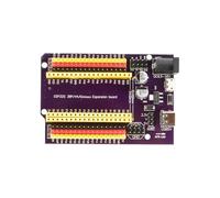 VOANZO Carte d'extension ESP32 IO pour ESP32 à Pas de 25 mm 38 Broches Carte de développement de microcontrôleur ESP WROOM 32 pour projets IoT et embarqués