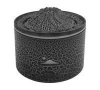 VOANZO Diffuseur d'aromathérapie avec veilleuse Volcano Lava - Humidificateur de Bureau avec Simulation de Flamme en Anneau de fumée, matériau ABS + PP, idéal pour la Chambre à Coucher