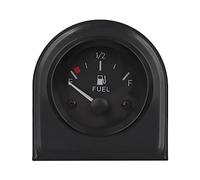 VOANZO Indicateur de Niveau de Carburant 52 mm Indicateur de Niveau de Carburant Universel pour Voiture avec Plage de Mesure du capteur E-1/2-F, 12 V Universel pour Voiture/SUV