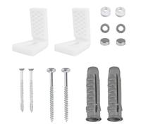 VOANZO Kit de vis de Sol en Forme de L Boulons de Fixation de Bidet de Toilette Assemblage de Toilettes Raccords d'installation faciles sanitaires adaptés à Tous Les Types de Toilettes Bidet