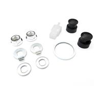VOANZO Kit d'écrous de Moteur de moyeu de vélo électrique Écrous de Blocage de Roue de vélo électrique Boulon d'axe de Moteur Vis M12