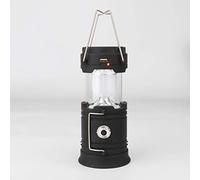 VOANZO LED Camping Lantern Charge Solaire Multi-Fonction d'urgence Camping Tente Télescopique Lampe