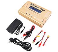 VOANZO LiPo 1S-6S Balance Discharger Chargeur de batterie numérique pour batteries NiMH NiCD Li-Fe avec écran LCD Hobby Tamiya JST EC3 Hitec Deans Ports