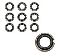 VOANZO Lot de 10 clés à chocs 1/2 pouce avec anneau de retenue et joint torique, douille à chocs 12,7 mm, clip pour clés électriques et pneumatiques, diamètre intérieur 11 mm, diamètre extérieur 13 mm