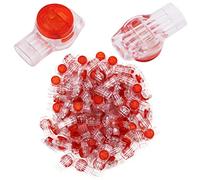 VOANZO Lot de 100 connecteurs de câble de téléphone étanches pour ligne téléphonique, signal de données, etc