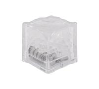 VOANZO Lot de 12 glaçons LED glaçons réutilisables pour Boissons allument des glaçons LED glaçons capteur de Liquide activé par l'eau Brillant idéal pour la fête de Noël décoration de Mariage