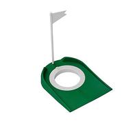 VOANZO Lot de 2 drapeaux d'entraînement pour la tasse de golf - Pour homme, femme, enfant - Intérieur ou extérieur - Pour la maison, le bureau, le jardin