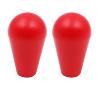 VOANZO Lot de 2 joysticks ovales à monter soi-même pour machine d'arcade rétro - Rouge