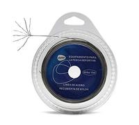 VOANZO Lot de 3 fils tressés pour pêche en mer 13,6 kg 7 brins 10 m de long avec emballage indépendant et boucle de connexion