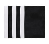 VOANZO Lot de 6 tissus pour point de croix 11 ct Blanc et noir 6 fils Aida en coton pour la couture et les loisirs créatifs