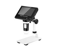VOANZO Microscope numérique USB de 10,9 cm avec zoom 1000x et 8 lumières LED réglables pour mémoire Micro SD