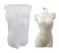 VOANZO moules en Silicone Bricolage Corps Humain Moule en Silicone 3D Femme Bougie Moule gâteau Chocolat Fabrication Moule