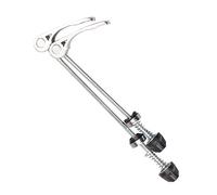 VOANZO Moyeu de Roue Brochettes Avant et arrière à dégagement Rapide, Levier de Boulon pour VTT VTT Mountain Mountain (Argent)