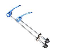 VOANZO Moyeu de Roue Brochettes Avant et arrière à dégagement Rapide, Levier de Boulon pour VTT VTT Mountain Mountain (Bleu)