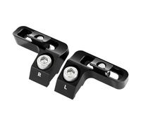 VOANZO Paire d'adaptateurs de Levier de Vitesse en Aluminium léger pour vélos Works (Noir)