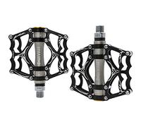 VOANZO Pédales de vélo, Pédales de vélo en Aluminium antidérapantes Pédales de vélo de Montagne durables, VTT BMX Pédales de vélo