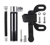 VOANZO Pompe de Traction à vélo à Haute Pression, Mini-Pompe de Cyclisme Portable vélo de Pliage vélo Route Montagne Gonflable (Noir)