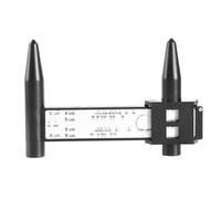 VOANZO Règle de Jante de Roue de Voiture, Outil de Mesure de Roue, Outil de Mesure de modèle de Boulon, Outil de Mesure Coulissant de modèle de Voiture, règle PCD pour 4 5 6 8 cosses